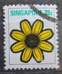 Potov znmka Singapur 1973 Wedelia trilobata Mi# 197 - zvi obrzok