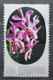 Potov znmka Singapur 1976 Orchidej Mi# 253 Kat 4 - zvi obrzok