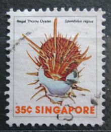 Poštová známka Singapur 1977 Spondylus regius Mi# 272