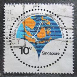 Potov znmka Singapur 1980 Mapa Mi# 362 - zvi obrzok