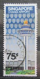 Potov znmka Singapur 1981 Kontroln v na letiti Mi# 391