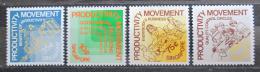 Poštové známky Singapur 1982 Kampaò za zvyšování produktivity Mi# 414-17
