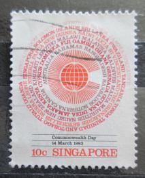 Potov znmka Singapur 1983 Den Commonwealthu Mi# 418 - zvi obrzok