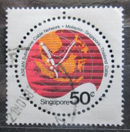 Potov znmka Singapur 1983 Mapa Mi# 434