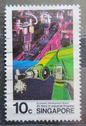 Potov znmka Singapur 1986 Prmyslov robot Mi# 505 - zvi obrzok