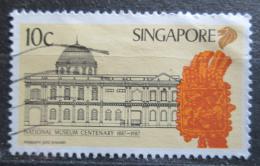 Potov znmka Singapur 1987 Nrodn mzeum, 100. vroie Mi# 539
