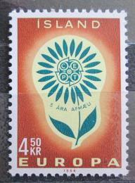 Poštová známka Island 1964 Európa CEPT Mi# 385