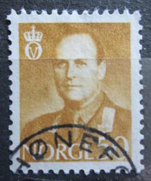 Poštová známka Nórsko 1959 Krá¾ Olav V. Mi# 422