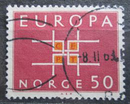 Poštová známka Nórsko 1963 Európa CEPT Mi# 498