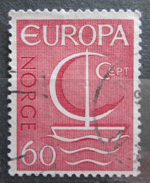 Poštová známka Nórsko 1966 Európa CEPT Mi# 547