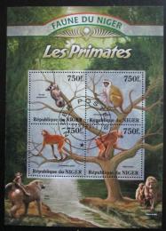 Poštové známky Niger 2013 Primáti Mi# 2125-28 Kat 12€