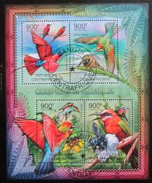 Poštové známky SAR 2012 Vèely a ptáci Mi# 3662-65 Kat 16€ - zväèši� obrázok