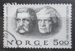 Poštová známka Nórsko 1981 Nositelé Nobelovy ceny za mír Mi# 849