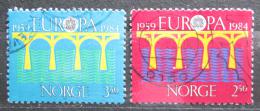 Poštové známky Nórsko 1984 Európa CEPT Mi# 904-05