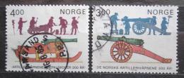 Poštové známky Nórsko 1985 Norské dìlostøelectvo, 300. výroèie Mi# 921-22
