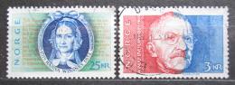 Poštové známky Nórsko 1989 Spisovatelé Mi# 1031-32
