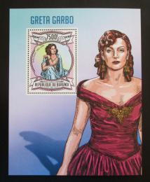 Poštová známka Burundi 2013 Greta Garbo Mi# Block 332 Kat 9€ - zväèši� obrázok