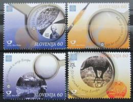 Poštové známky Slovinsko 2005 Európa CEPT Mi# 543-46