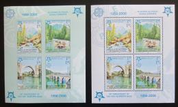 Poštové známky Bosna a Hercegovina 2005 Európa CEPT Mi# Block 13 A-B Kat 46€