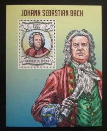 Poštová známka Burundi 2013 Johann Sebastian Bach Mi# Block 322 Kat 9€ - zväèši� obrázok