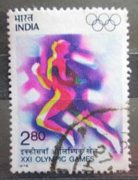 Poštová známka India 1976 LOH Montreal, sprint Mi# 683 Kat 4€