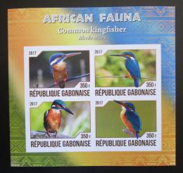 Poštové známky Gabon 2017 Ledòáèek øíèní neperf. Mi# N/N