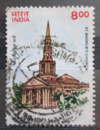 Poštová známka India 1997 Kostel v Madrasu Mi# 1537
