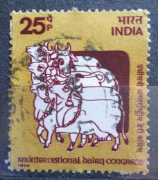 Potov znmka India 1974 Kongres mlkrenskho prmyslu Mi# 613 - zvi obrzok
