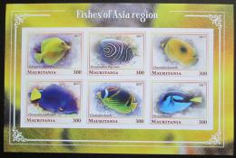 Poštové známky Mauritánia 2017 Asijské ryby neperf. Mi# N/N
