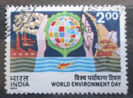 Poštová známka India 1977 Mezinárodní den životního prostøedí Mi# 726
