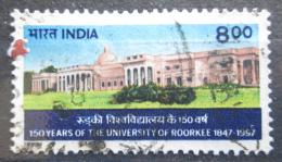 Poštová známka India 1997 Technická univerzita Roorkee, 150. výroèie Mi# 1531