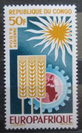 Poštová známka Kongo 1964 EUROPAFRIQUE Mi# 51