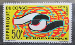 Poštová známka Kongo 1965 EUROPAFRIQUE Mi# 63