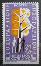 Poštová známka Pobrežie Slonoviny 1964 EUROPAFRIQUE Mi# 271
