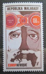 Poštová známka Madagaskar 1974 EUROPAFRIQUE Mi# 724