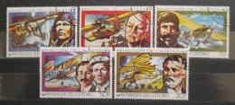 Poštové známky Komory 1978 Dìjiny letectvo Mi# 429-33 - zväèši� obrázok