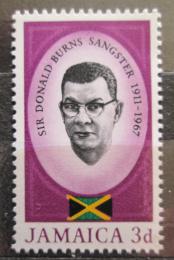 Poštová známka Jamajka 1967 Donald Burns Sangster, premiér Mi# 263