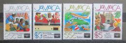 Poštové známky Jamajka 1986 Výstava AMERIPEX Mi# 633-36 Kat 11€