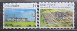 Poštové známky Malajsie 1988 Zavlažovací systém Mi# 378-79
