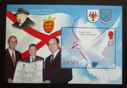 Poštová známka Jersey, Ve¾ká Británia 2005 Konec války, 60. výroèie Mi# Block 50
