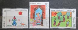 Poštové známky Taliansko 1989 Európa CEPT, dìtské hry Mi# 2078-80 Kat 6.50€