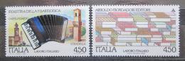 Poštové známky Taliansko 1989 Italské technologie v zahranièí Mi# 2097-98