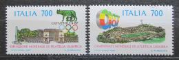 Poštové známky Taliansko 1987 MS v atletice, Olymphilex Mi# 2019-20