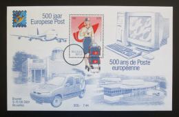 Poštová známka Belgicko 2001 Evropská pošta, 500. výroèie Mi# Block 81 Kat 15€