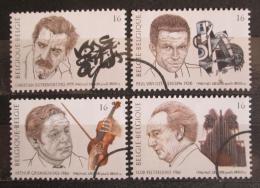 Poštové známky Belgicko 1996 Osobnosti Mi# 2718-21