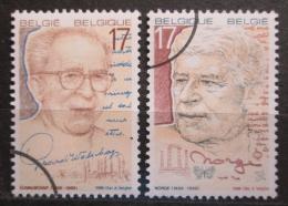 Poštové známky Belgicko 1998 Spisovatelé Mi# 2788-89