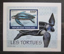 Poštová známka Togo 2010 Korytnaèky neperf. DELUXE Mi# 3424 B Block