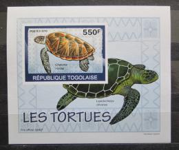 Poštová známka Togo 2010 Korytnaèky neperf. DELUXE Mi# 3426 B Block