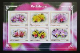 Poštové známky Mauritánia 2018 Orchideje neperf. Mi# N/N