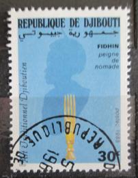 Poštová známka Džibutsko 1988 Rukodìlné umenie Mi# 503